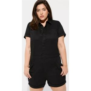 torrid | 8 Inch Lightweight Twill Jumper